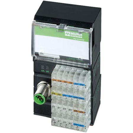 Murrelektronik VALVE PLUG SUPPRESSOR FORM BI - 11MM 90 Degree, Zener diode and LED, 24VDC/1 564501